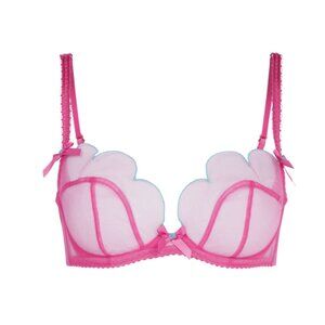 Agent Provocateur Lorna Bra in Hot Pink and Turquoise